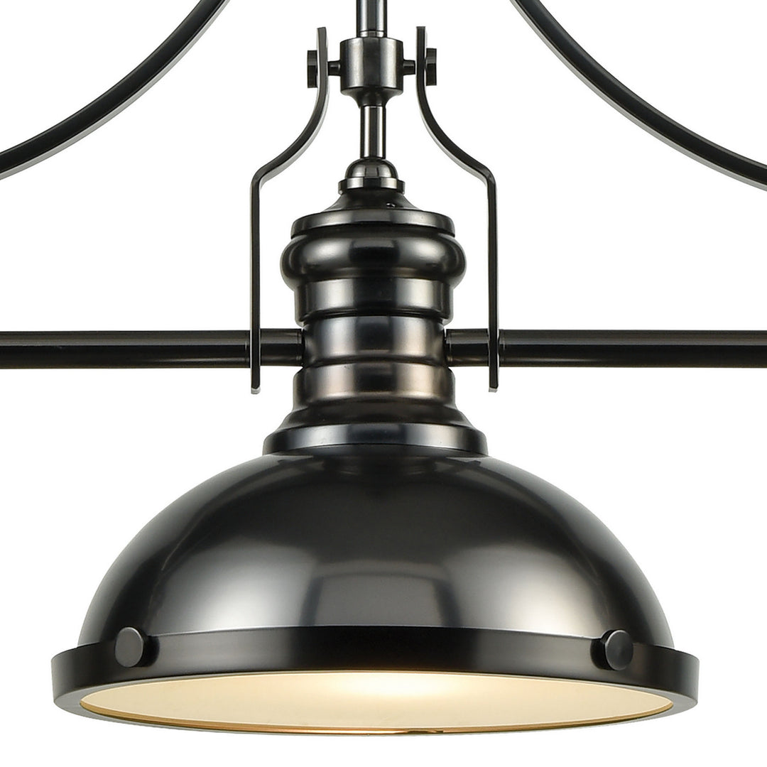 Elk Chadwick 66605-3 Pendant Light - Black Nickel