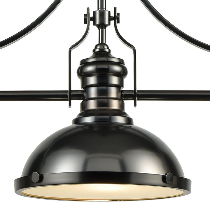 Elk Chadwick 66605-3 Pendant Light - Black Nickel