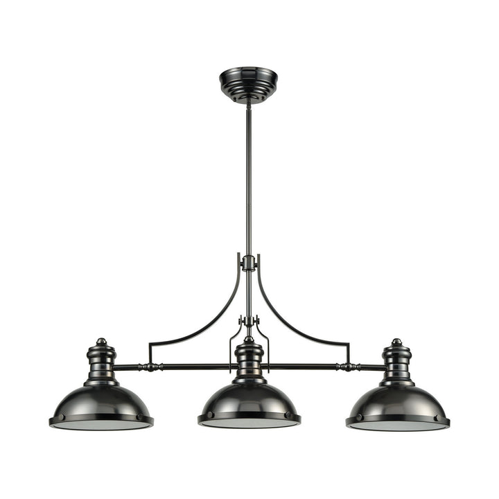 Elk Chadwick 66605-3 Pendant Light - Black Nickel