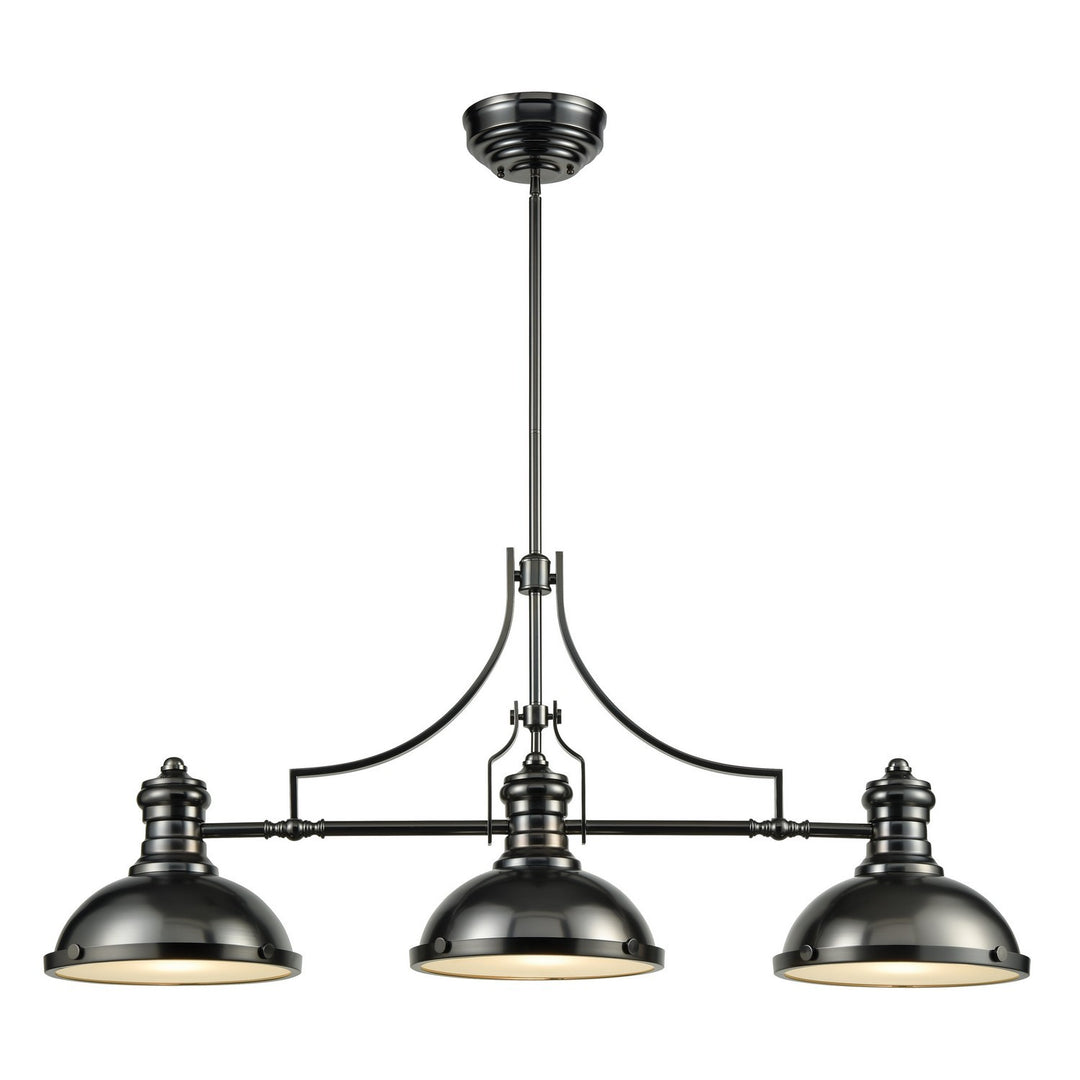 Elk Chadwick 66605-3 Pendant Light - Black Nickel