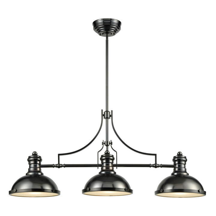 Elk Chadwick 66605-3 Pendant Light - Black Nickel