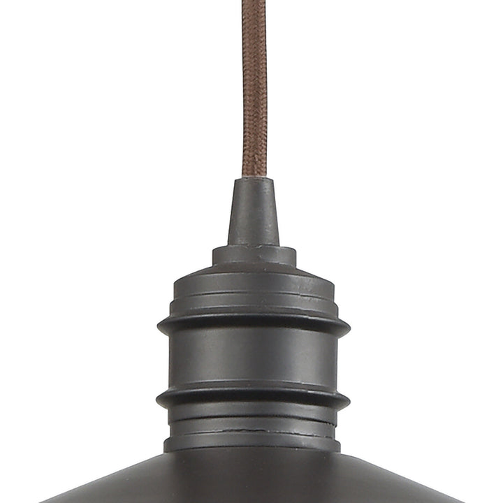 Elk Spindle Wheel 69083/1 Pendant Light - Oil Rubbed Bronze