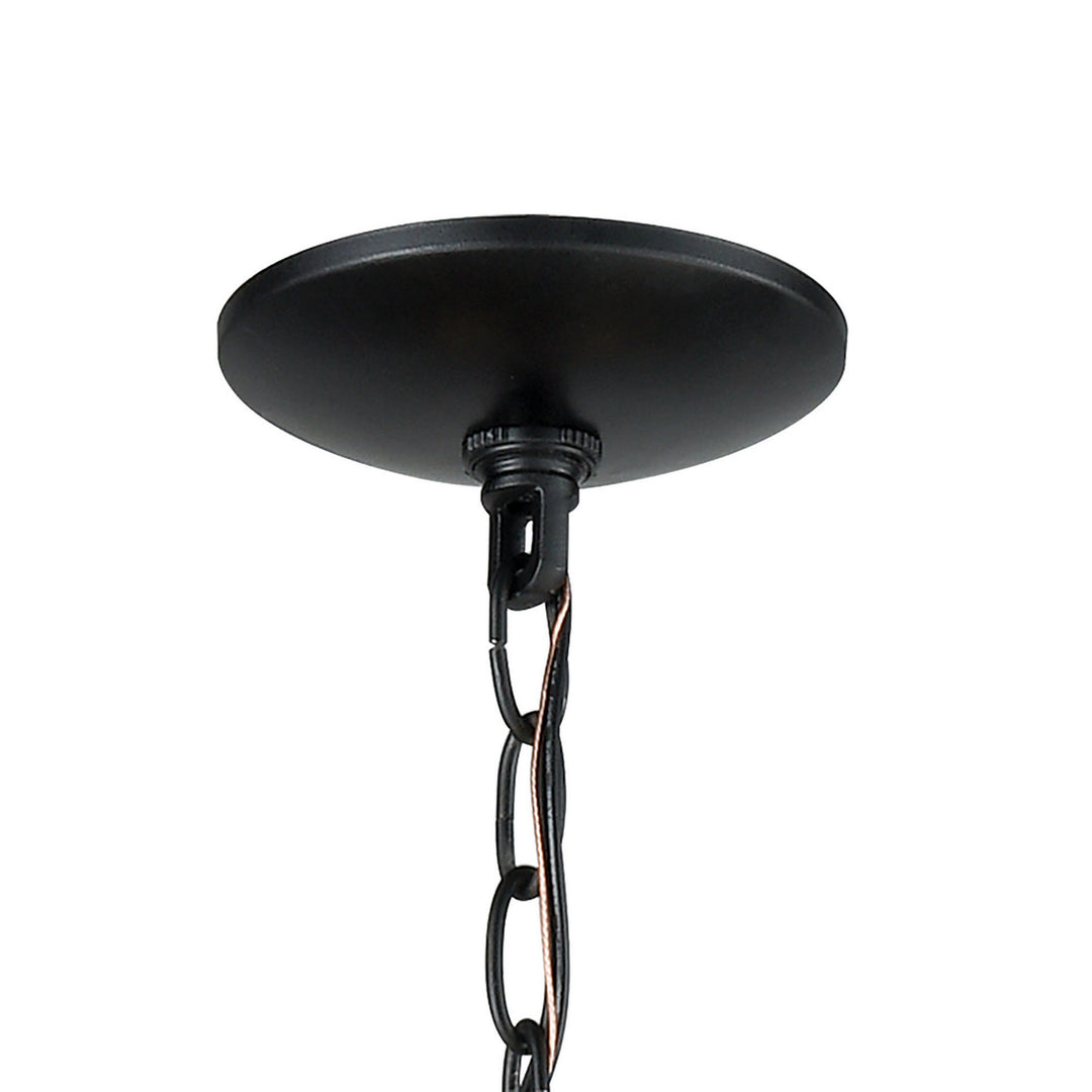 Elk Collins 81274/6 Chandelier Light - Matte Black