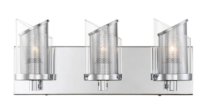 Varaluz So Inclined 246B03CH Bath Vanity Light 18 in. wide - Chrome