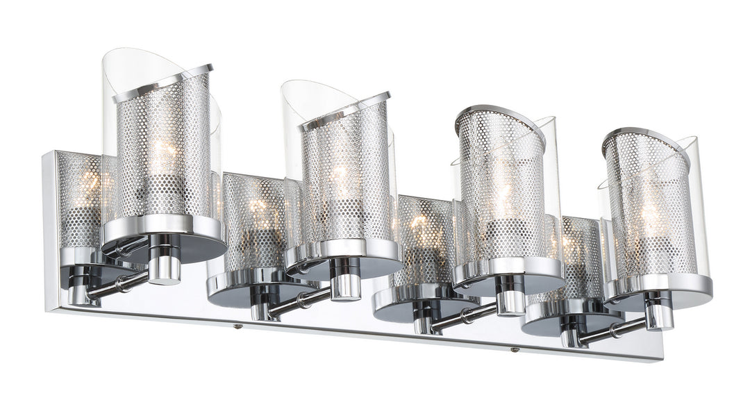 Varaluz So Inclined 246B04CH Bath Vanity Light 24 in. wide - Chrome