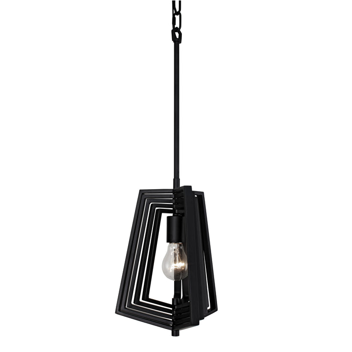 Varaluz Gymnast 262P01BL Pendant Light - Black