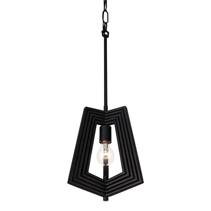 Varaluz Gymnast 262P01BL Pendant Light - Black
