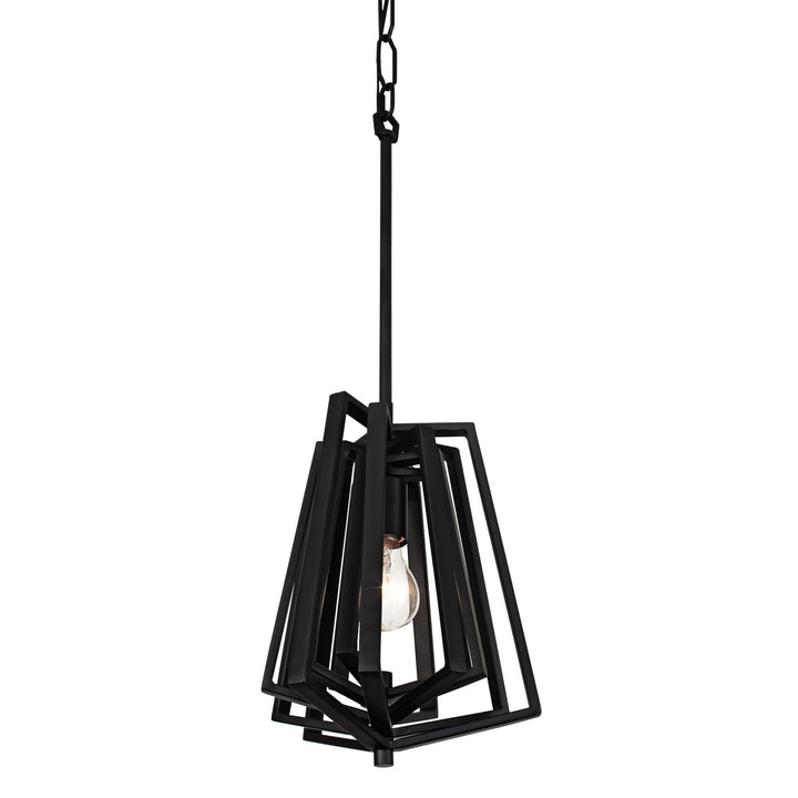 Varaluz Gymnast 262P01BL Pendant Light - Black