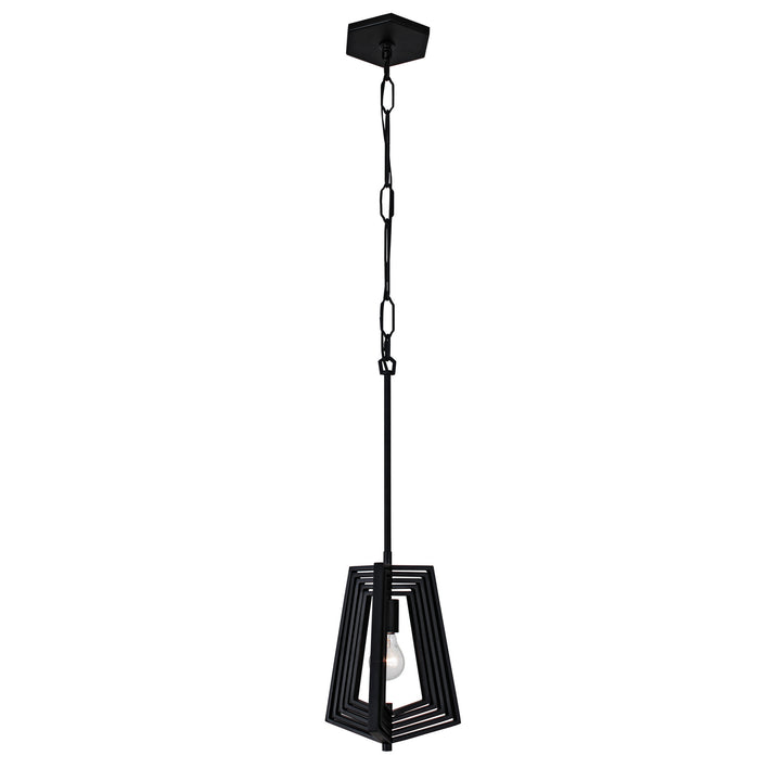 Varaluz Gymnast 262P01BL Pendant Light - Black