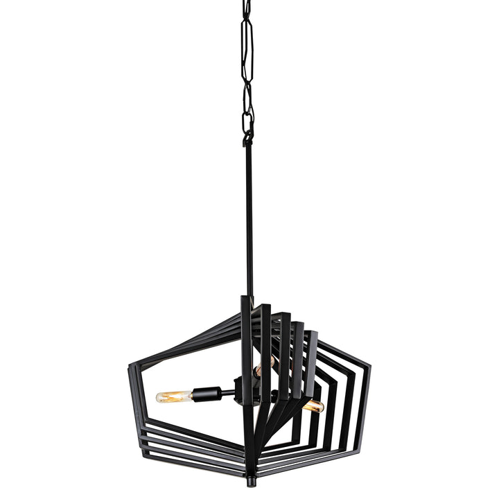 Varaluz Gymnast 262P03BL Pendant Light - Black