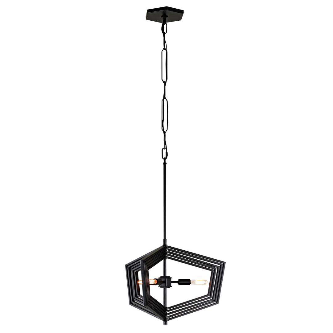 Varaluz Gymnast 262P03BL Pendant Light - Black