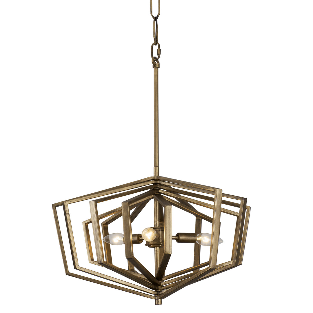 Varaluz Gymnast 262P03HG Pendant Light - Havana Gold