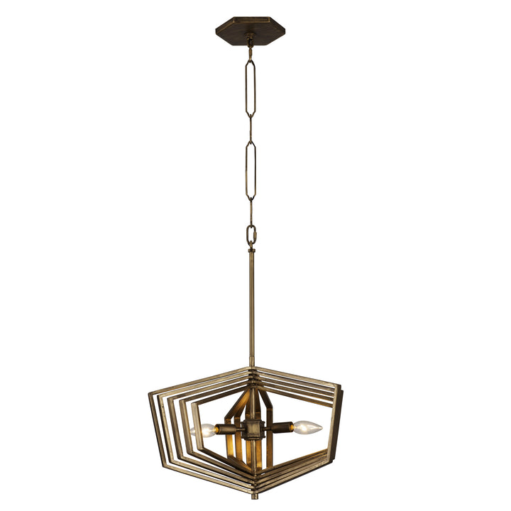 Varaluz Gymnast 262P03HG Pendant Light - Havana Gold