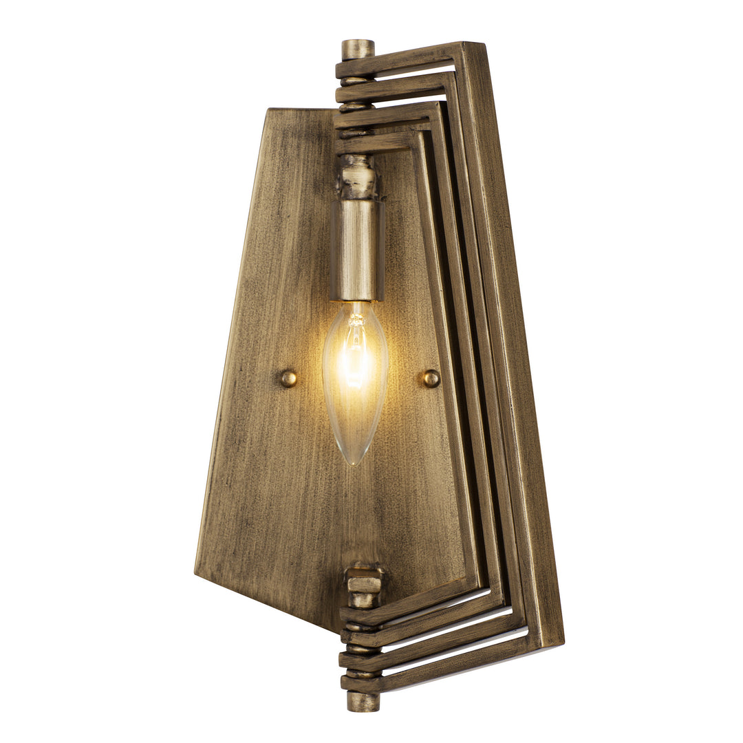 Varaluz Gymnast 262W01HG Wall Sconce Light - Havana Gold