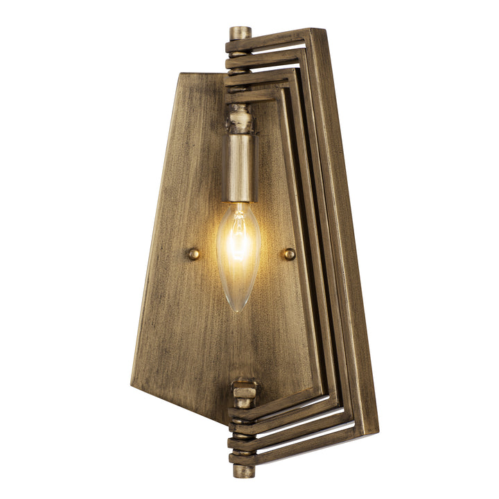 Varaluz Gymnast 262W01HG Wall Sconce Light - Havana Gold