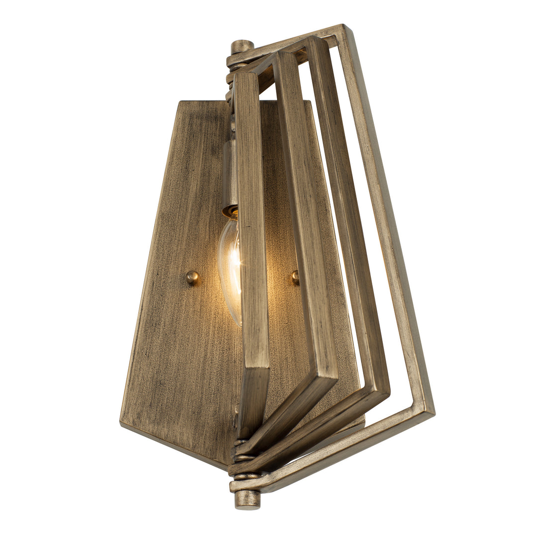 Varaluz Gymnast 262W01HG Wall Sconce Light - Havana Gold