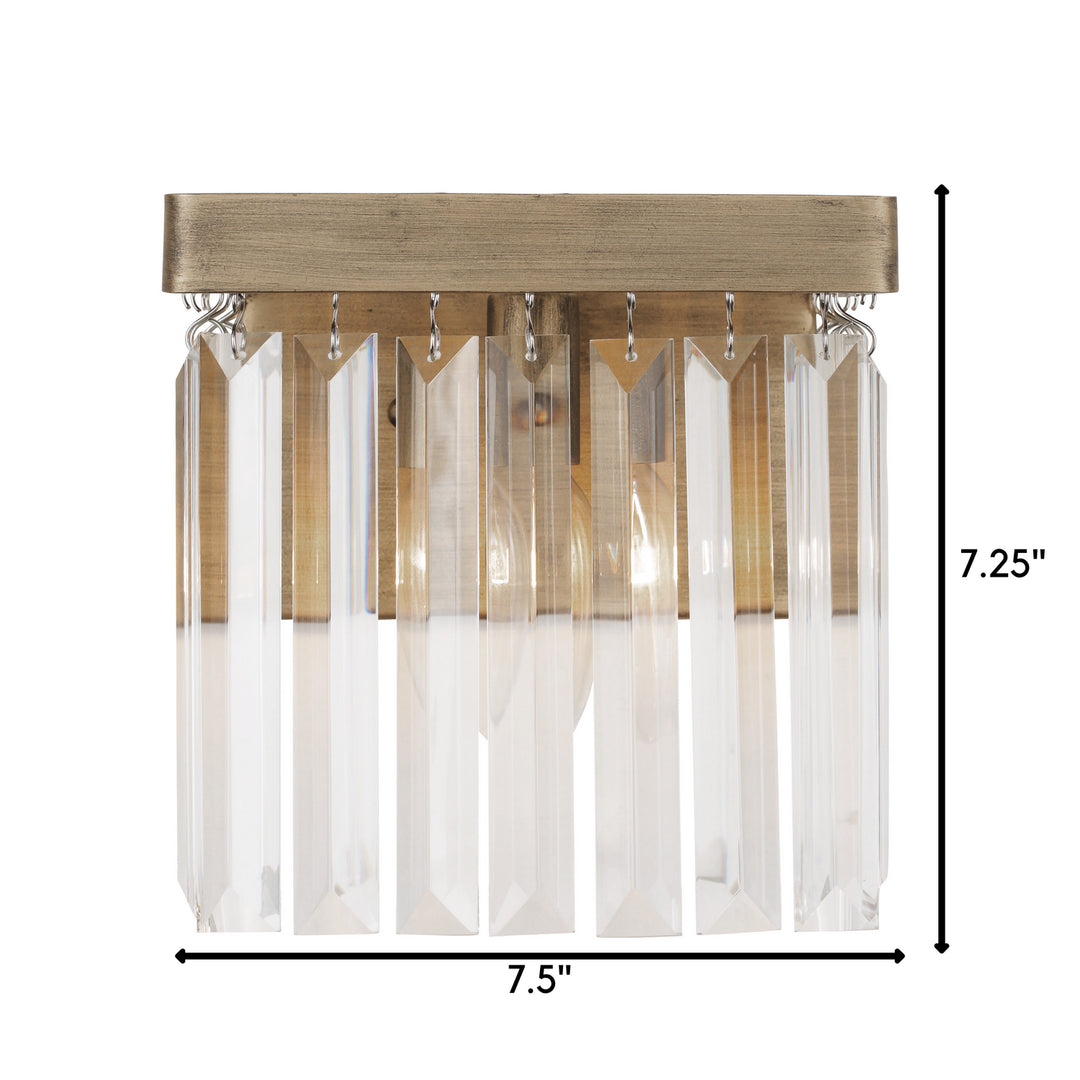 Varaluz Social Club 297B01HG Wall Sconce Light - Havana Gold