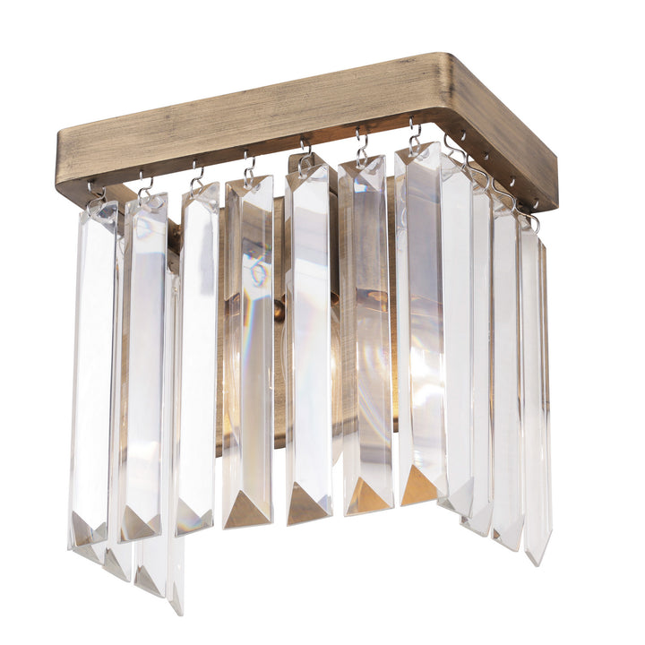 Varaluz Social Club 297B01HG Wall Sconce Light - Havana Gold