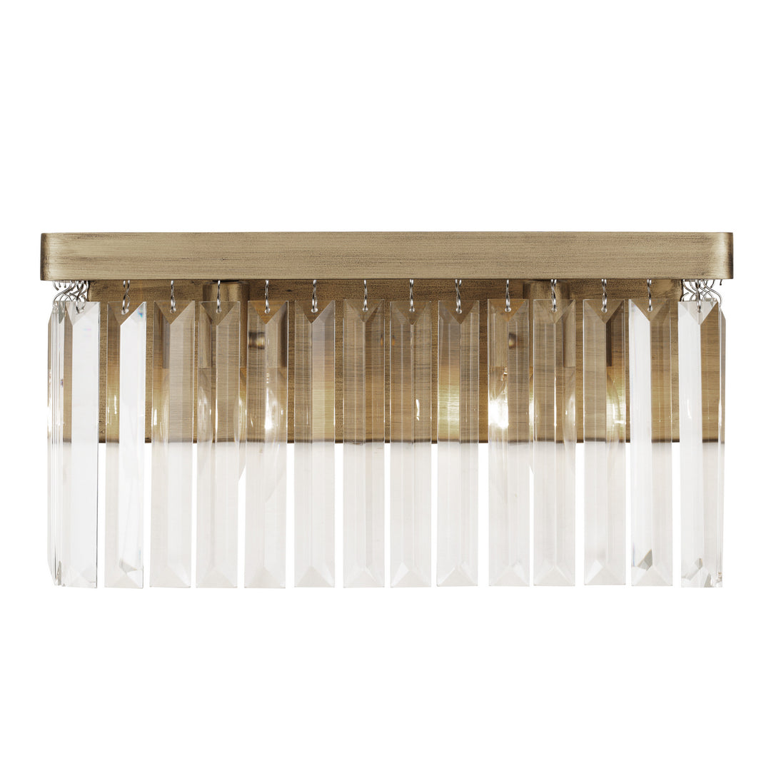 Varaluz Social Club 297B02HG Bath Vanity Light 15 in. wide - Havana Gold