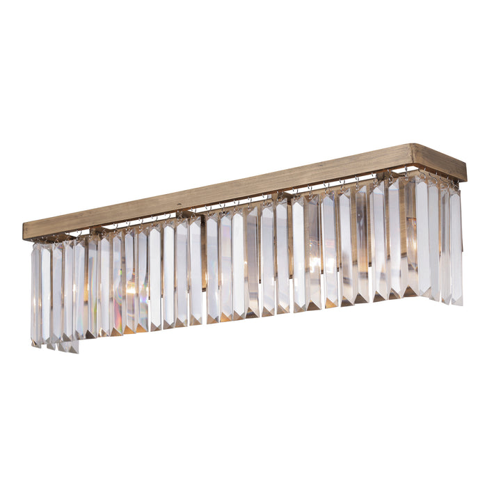 Varaluz Social Club 297B04HG Bath Vanity Light 29 in. wide - Havana Gold