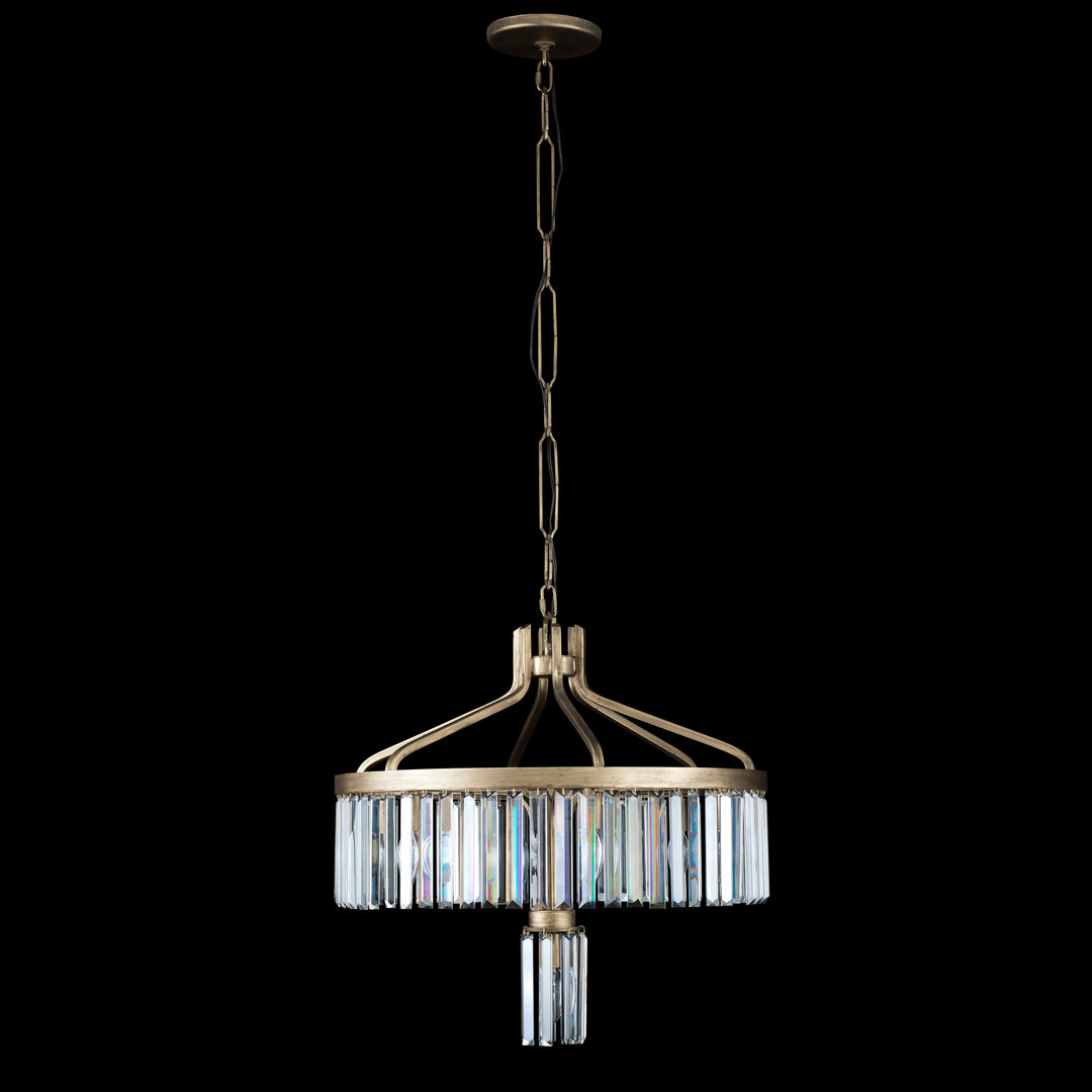 Varaluz Social Club 297P07HG Chandelier Light - Havana Gold
