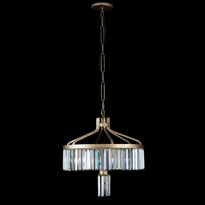 Varaluz Social Club 297P07HG Chandelier Light - Havana Gold
