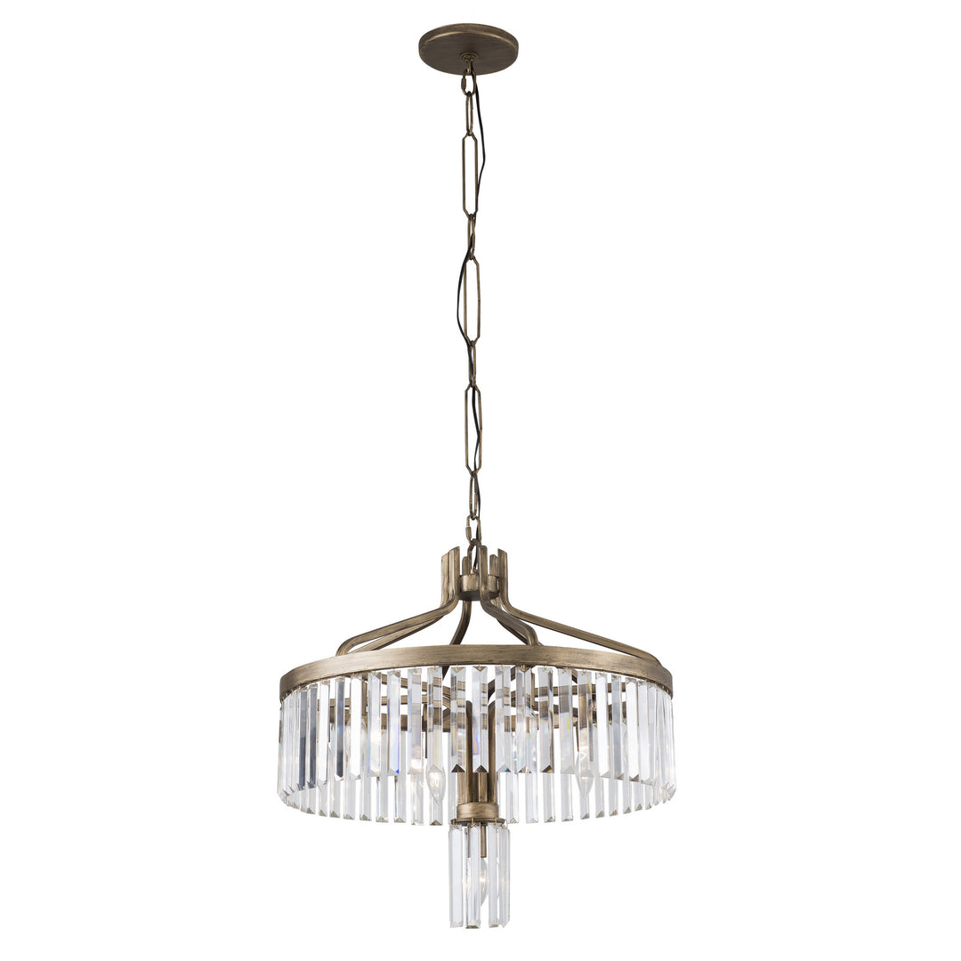 Varaluz Social Club 297P07HG Chandelier Light - Havana Gold