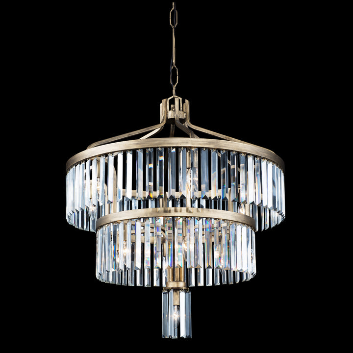 Varaluz Social Club 297P13HG Chandelier Light - Havana Gold