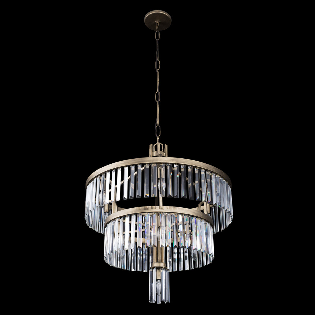 Varaluz Social Club 297P13HG Chandelier Light - Havana Gold