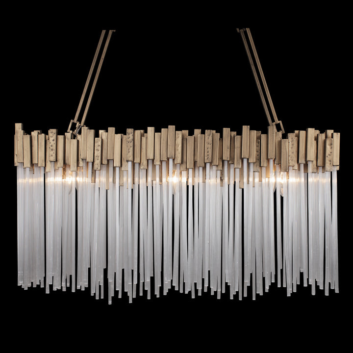Varaluz Matrix 309N06HG Chandelier Light - Havana Gold