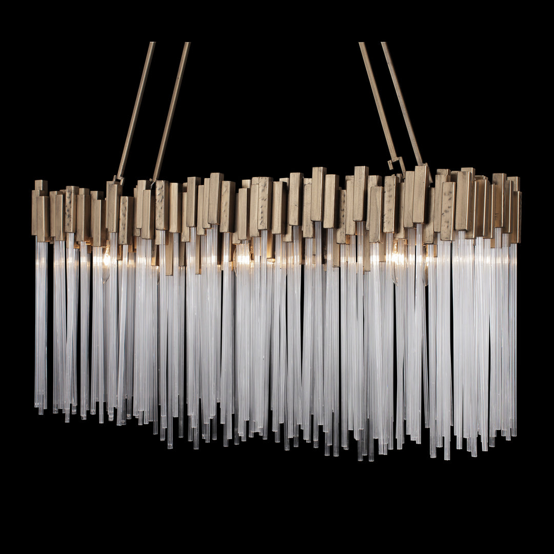Varaluz Matrix 309N06HG Chandelier Light - Havana Gold