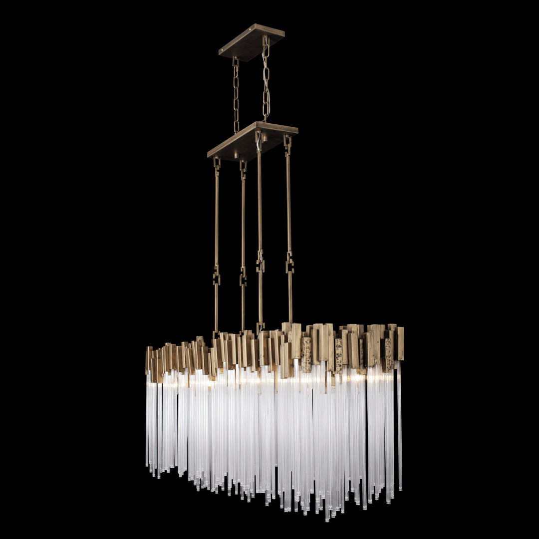 Varaluz Matrix 309N08HG Pendant Light - Havana Gold