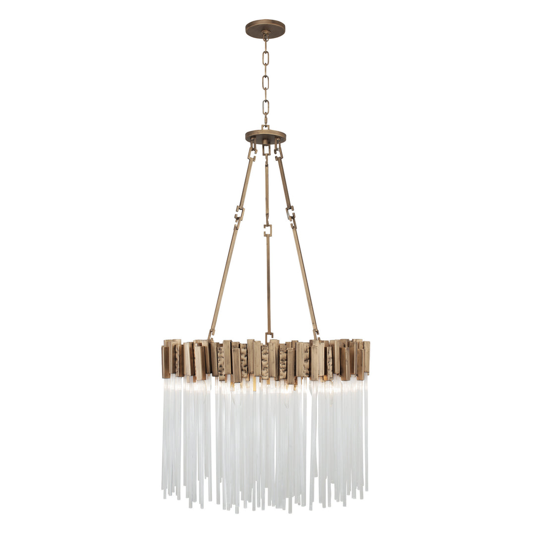 Varaluz Matrix 309P06HG Chandelier Light - Havana Gold