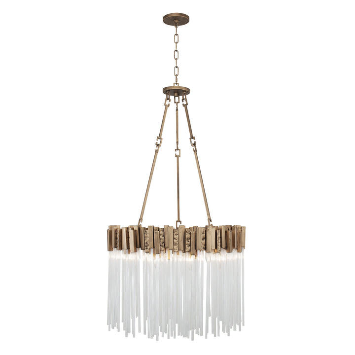 Varaluz Matrix 309P06HG Chandelier Light - Havana Gold