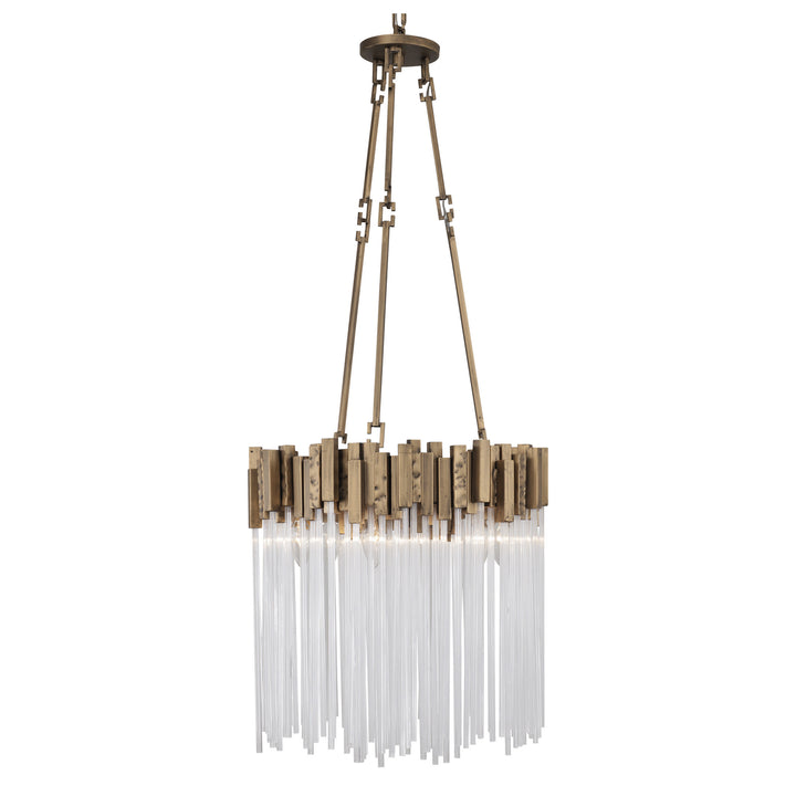 Varaluz Matrix 309P06HG Chandelier Light - Havana Gold