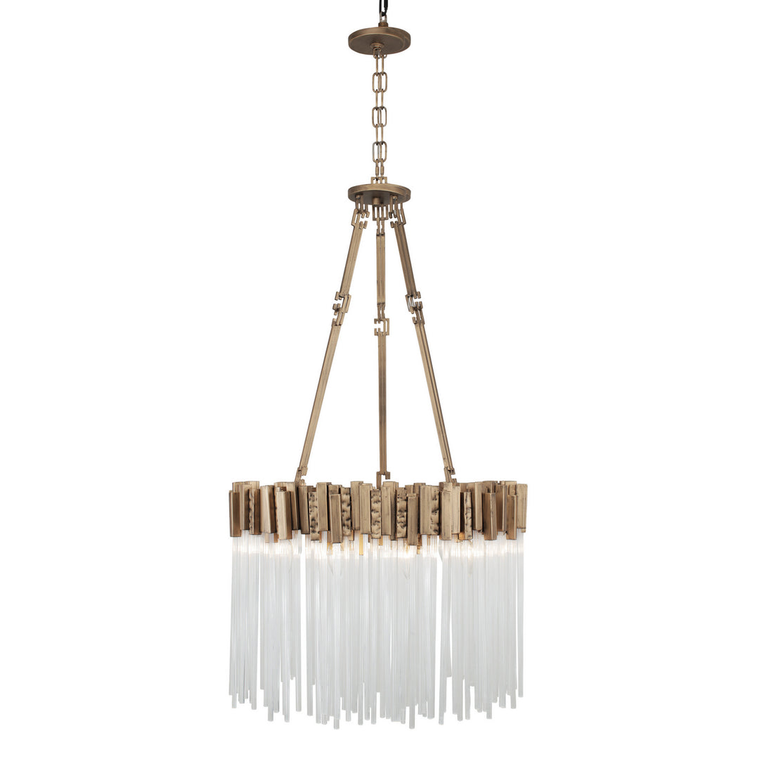 Varaluz Matrix 309P06HG Chandelier Light - Havana Gold