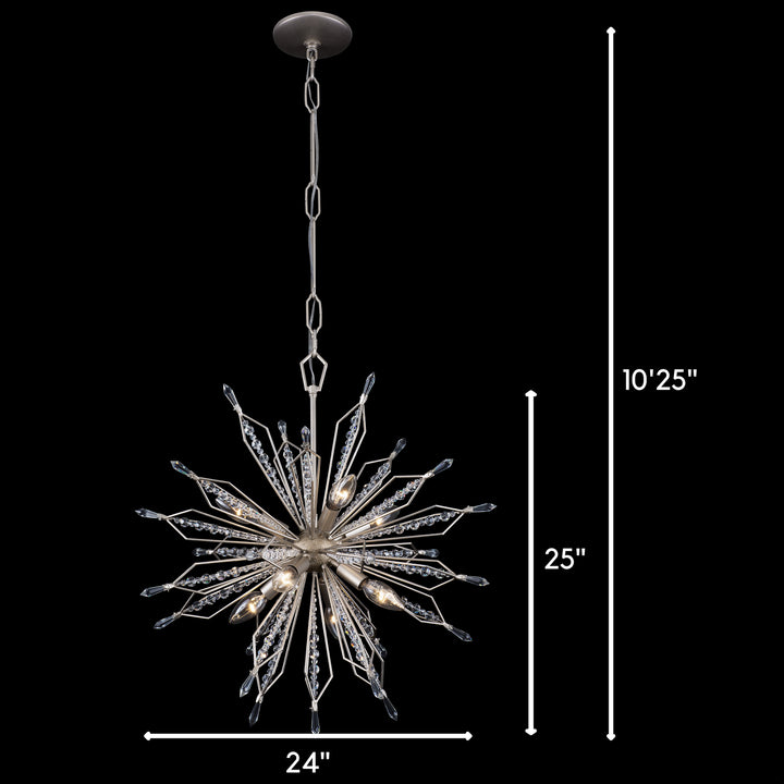 Varaluz Orbital 311P08GD Pendant Light - Gold Dust