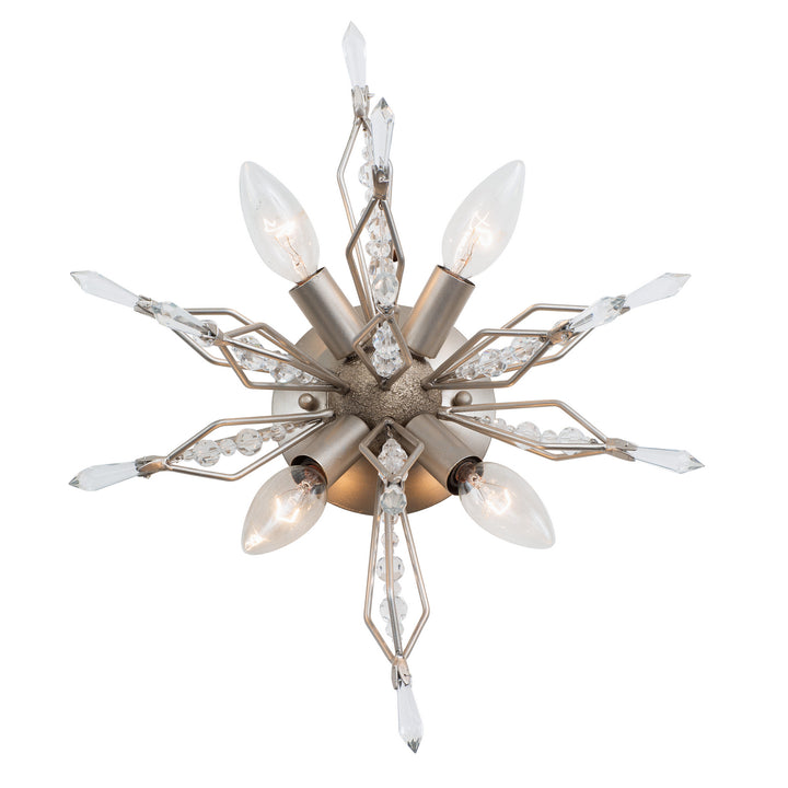 Varaluz Orbital 311W04GD Wall Sconce Light - Gold Dust