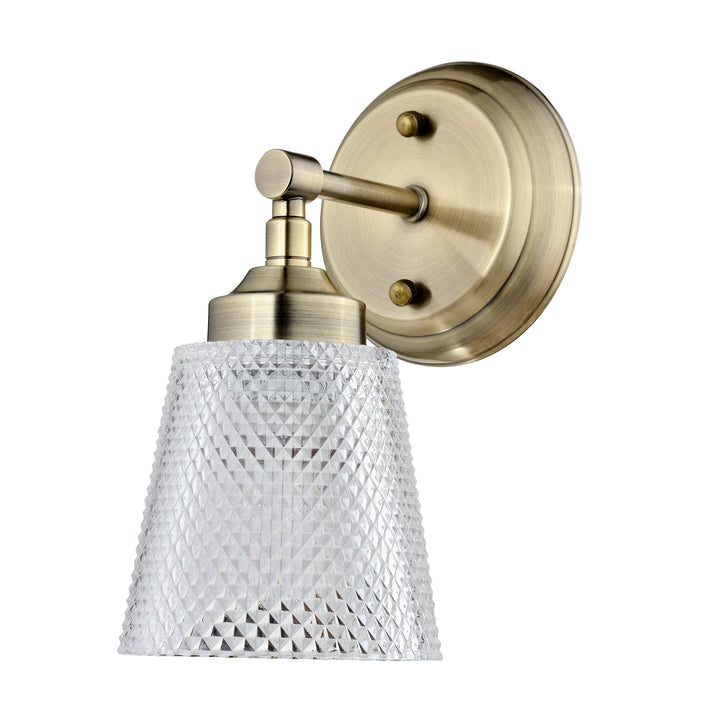 Varaluz Westport 312B01AB Wall Sconce Light - Antique Brass