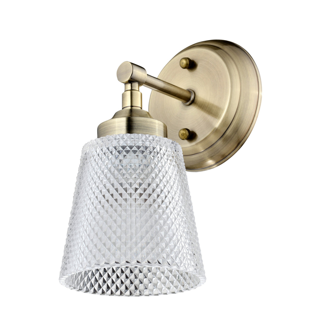 Varaluz Westport 312B01AB Wall Sconce Light - Antique Brass