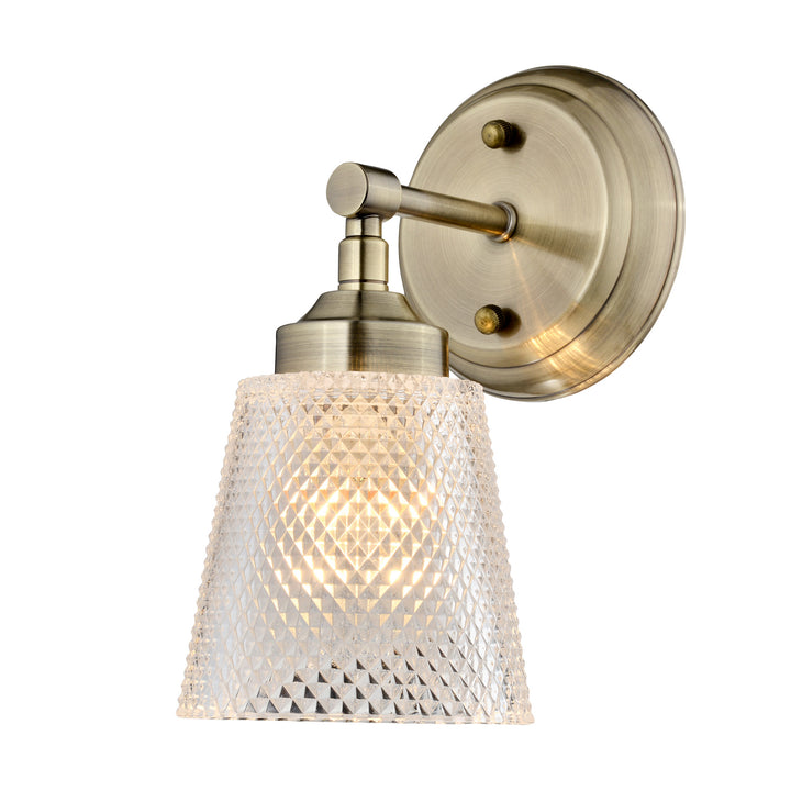 Varaluz Westport 312B01AB Wall Sconce Light - Antique Brass