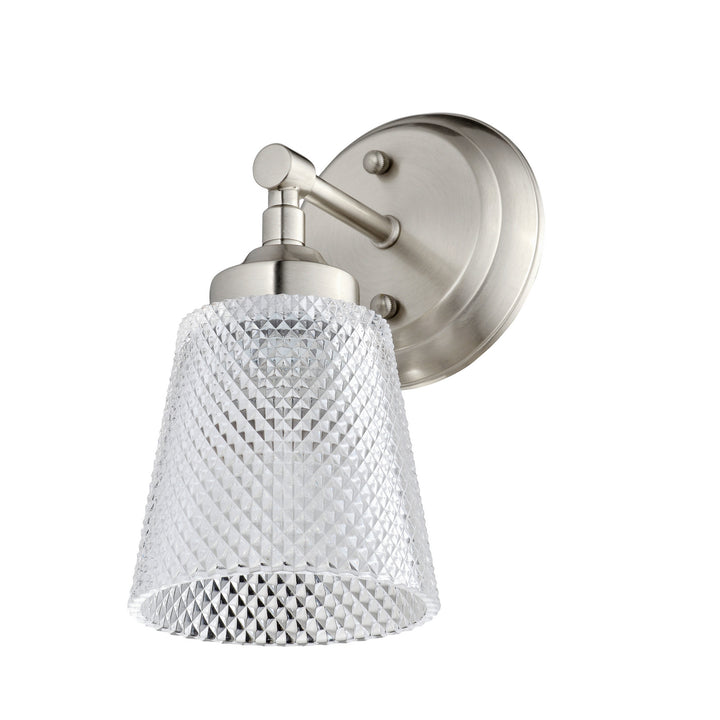 Varaluz Westport 312B01BN Wall Sconce Light - Brushed Nickel