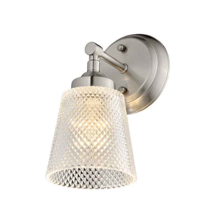 Varaluz Westport 312B01BN Wall Sconce Light - Brushed Nickel