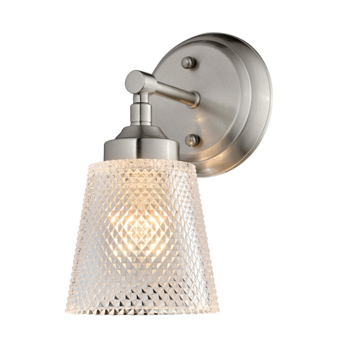 Varaluz Westport 312B01BN Wall Sconce Light - Brushed Nickel