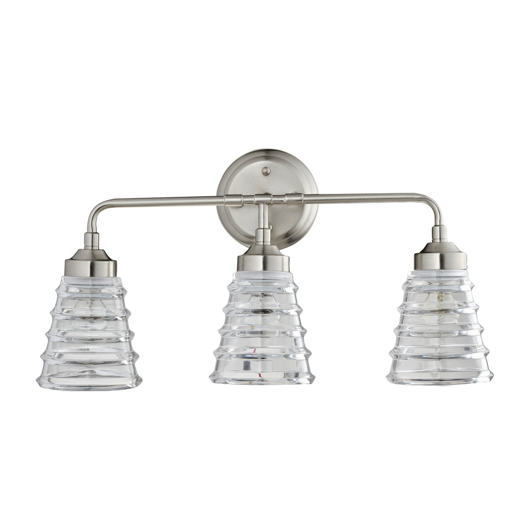 Varaluz Amherst 313B03BN Bath Vanity Light 22 in. wide - Brushed Nickel