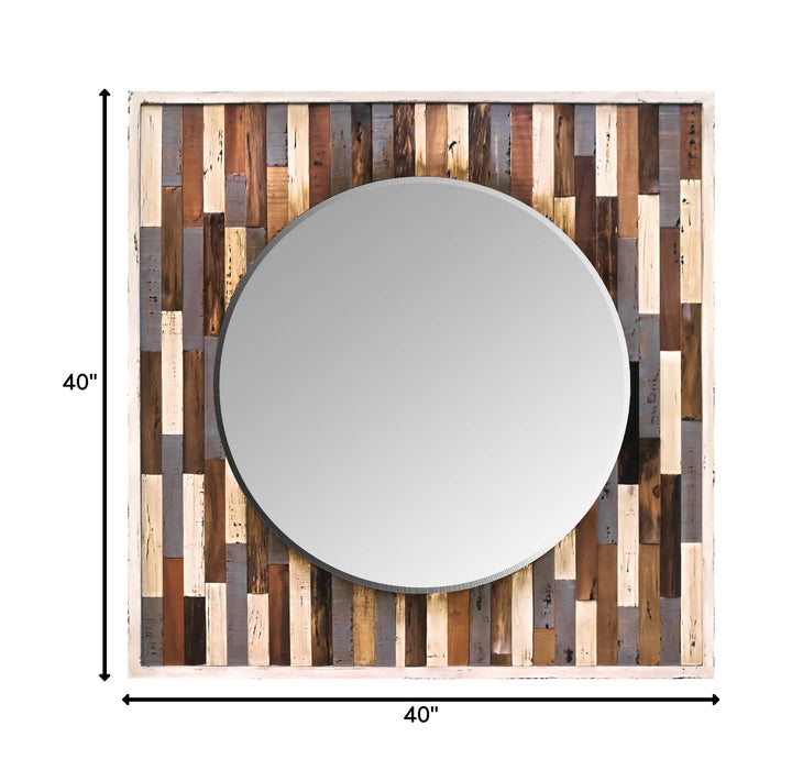 Varaluz Lighting 405A30 Varaluz Casa Mirror Mirror Bronze / Dark