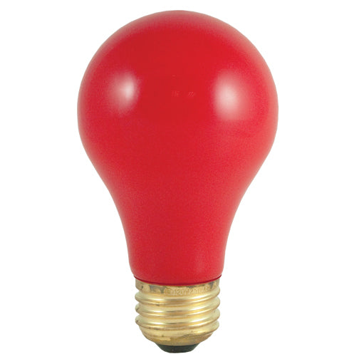 Bulbrite 106740  Colored Light Bulb Ceramic Red