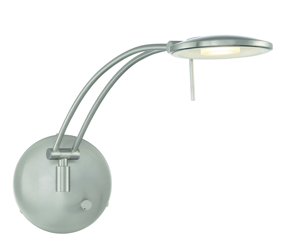 Arnsberg 225810107 Modern Dessau Turbo Lamp Satin Nickel