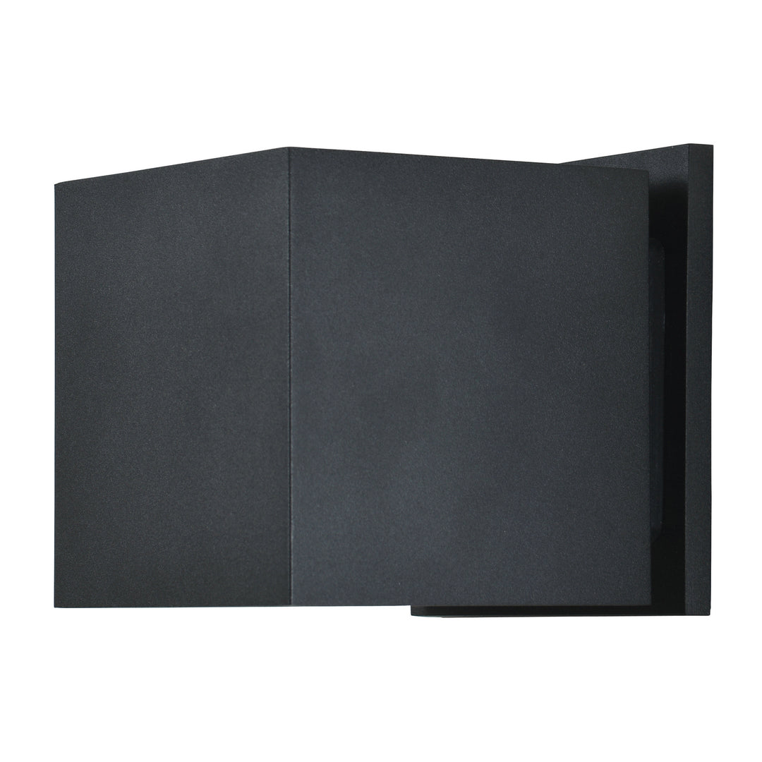 Access Lighting 20399LEDMG-BL Modern Square Outdoor Black