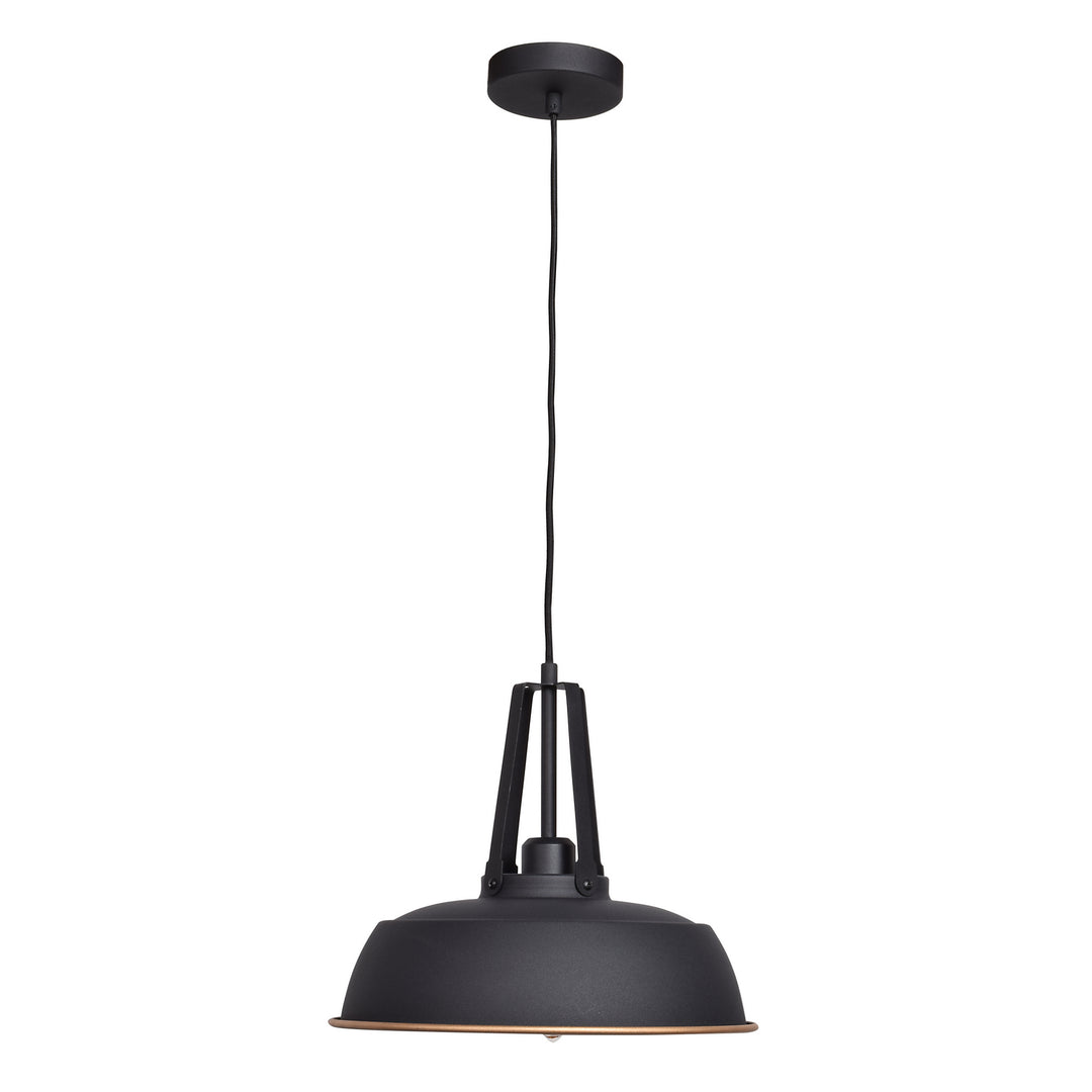 Access Nostalgia 23777-MBL/MGL Pendant Light - Matte Black